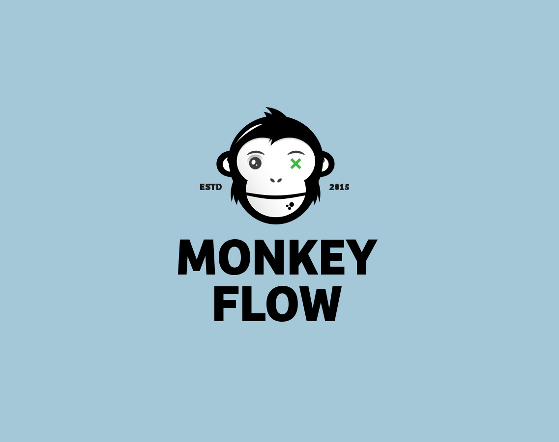 Monkey Flow Boulder Corporate Design Logo